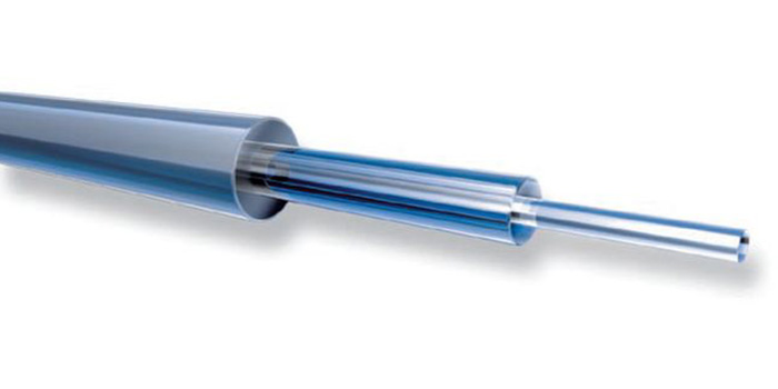 Basic structure of optical fiber